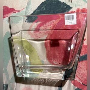 Modern Clear Glass Vase